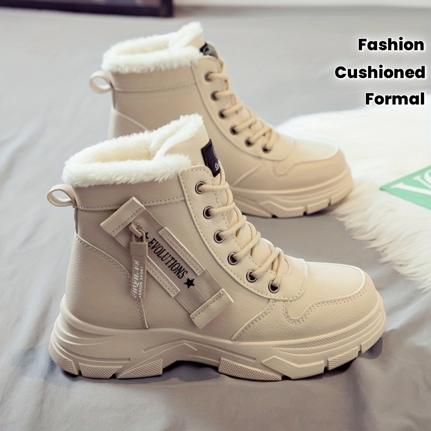 Women's Winter Ankle Boots - Insulated & Stylish