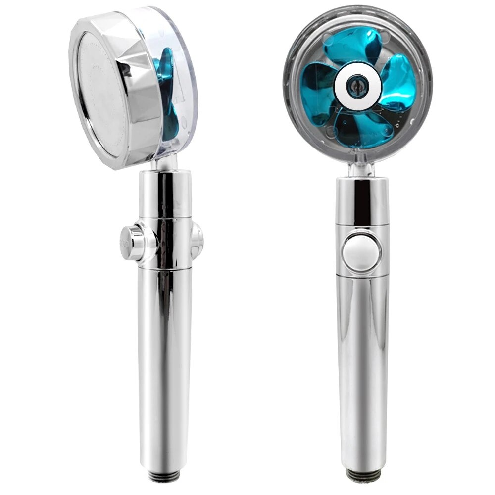 High Pressure Shower Head - Water Saving 360° Turbo