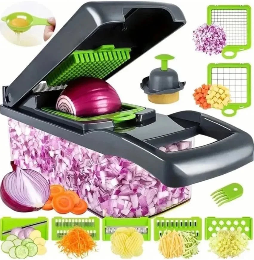 Multifunctional Veggie Chopper & Slicer - 14/16 in 1 Kitchen Tool
