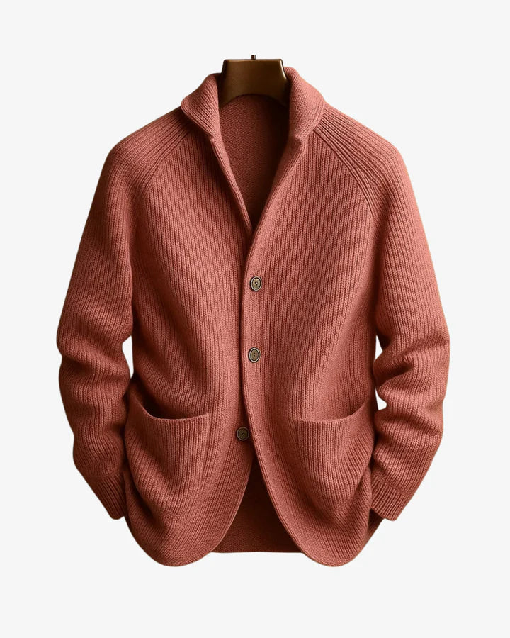 Oliver | Tailored Button-Front Knit Cardigan for Men