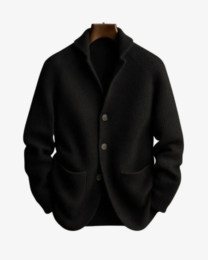 Oliver | Tailored Button-Front Knit Cardigan for Men
