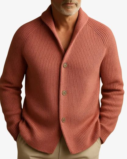 Oliver | Tailored Button-Front Knit Cardigan for Men
