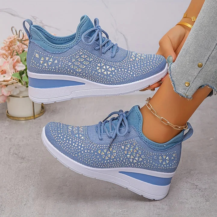 Jessica | Sneakers with Sparkling Rhinestones