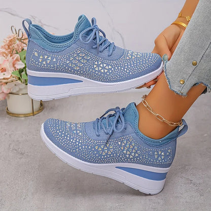 Jessica | Sneakers with Sparkling Rhinestones