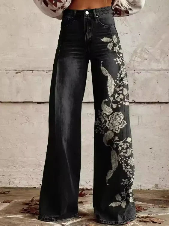 Elara | Elegant Wide-Leg Pants for Women