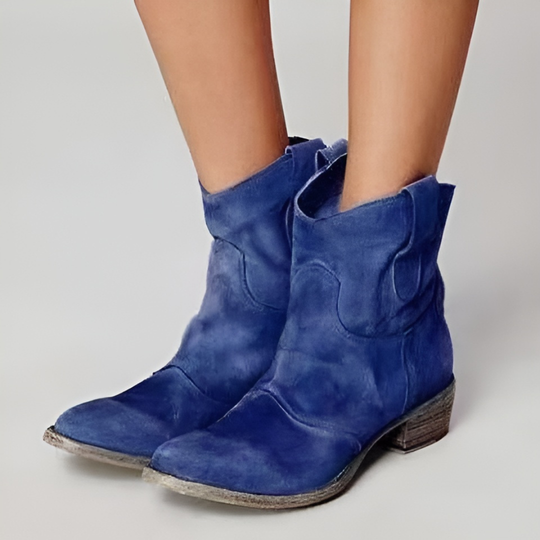 Allison | Suede Ankle Boots