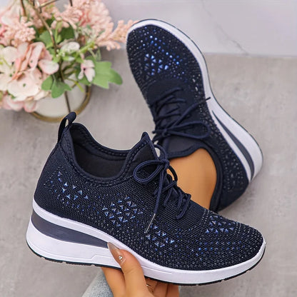 Jessica | Sneakers with Sparkling Rhinestones
