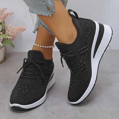Jessica | Sneakers with Sparkling Rhinestones
