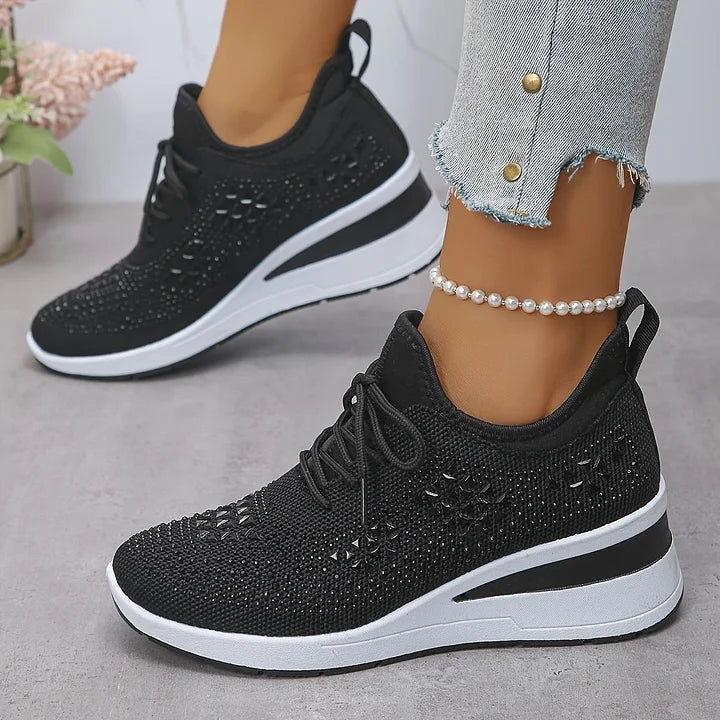 Jessica | Sneakers with Sparkling Rhinestones