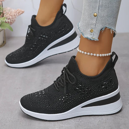 Jessica | Sneakers with Sparkling Rhinestones