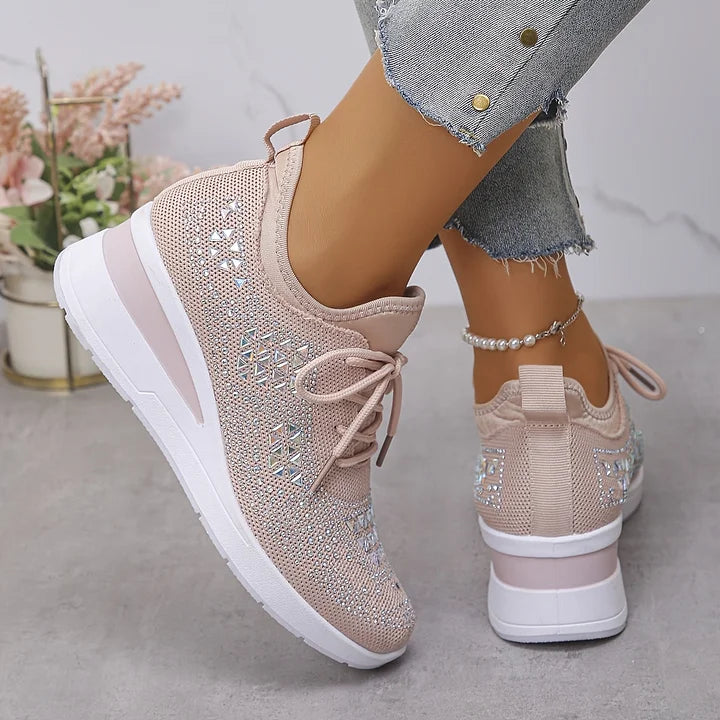 Jessica | Sneakers with Sparkling Rhinestones