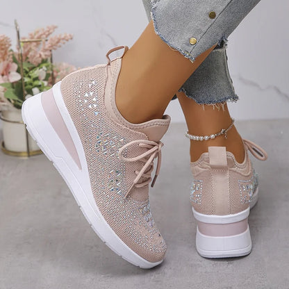 Jessica | Sneakers with Sparkling Rhinestones