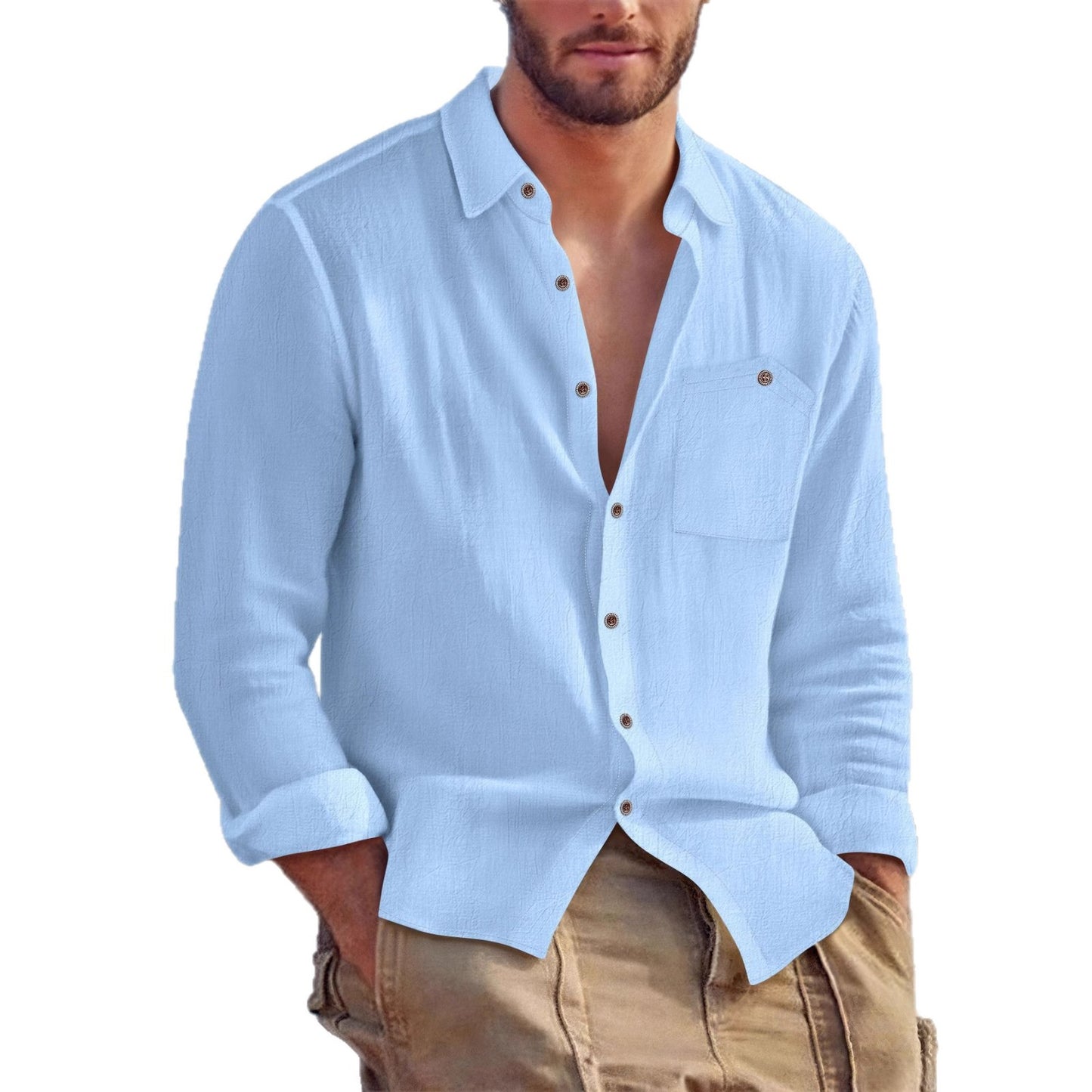 Marco | Casual Linen Shirt