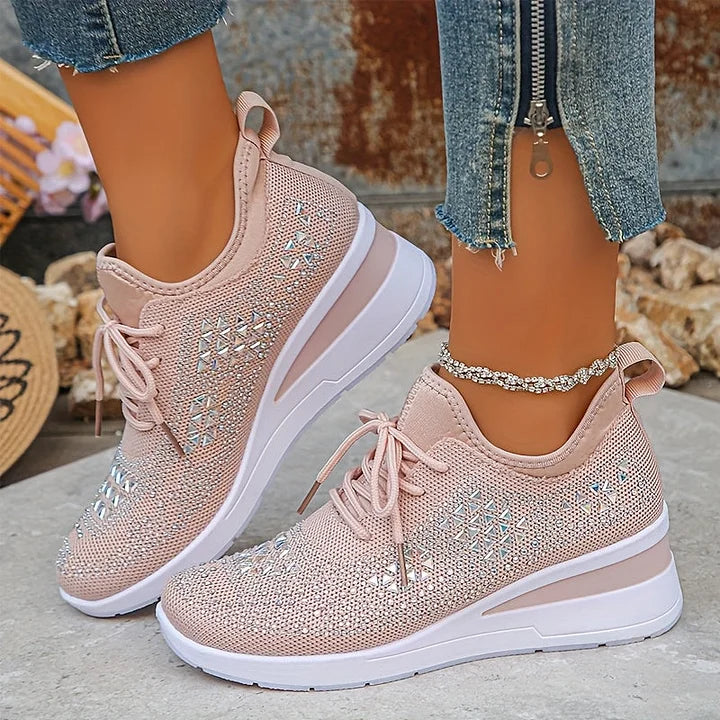 Jessica | Sneakers with Sparkling Rhinestones
