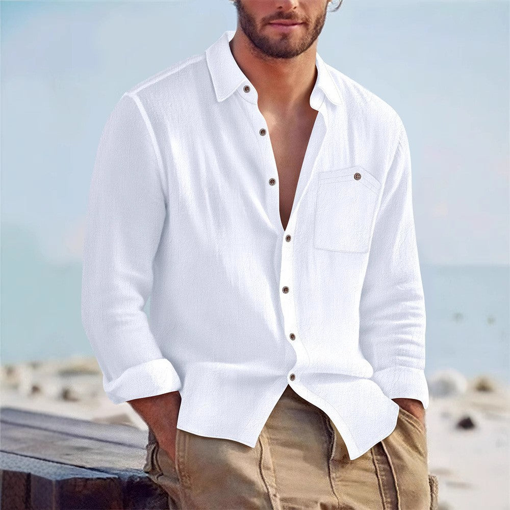 Marco | Casual Linen Shirt