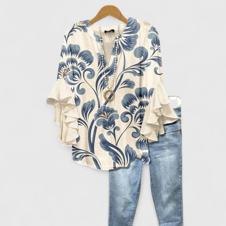 Floral Blue