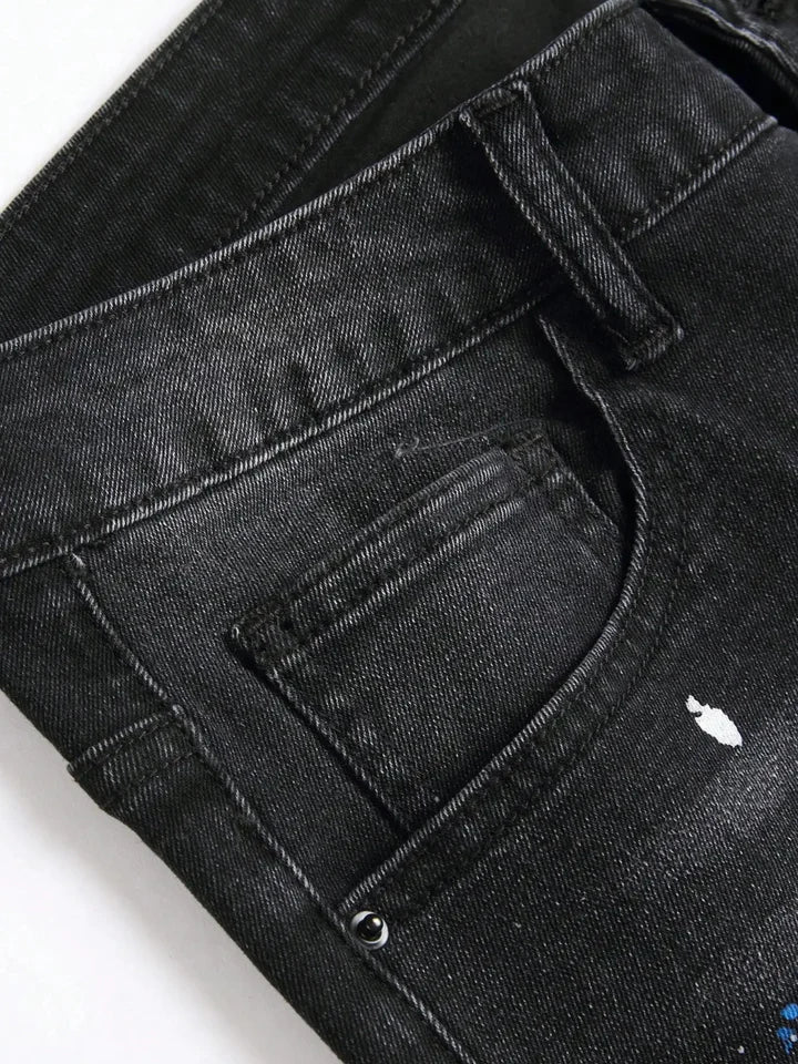 Rebel | Distressed Denim Pants