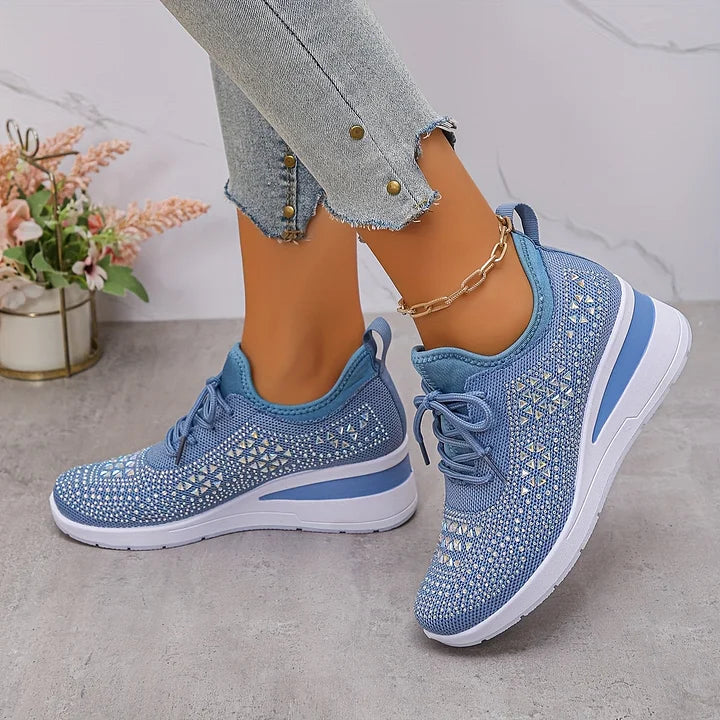 Jessica | Sneakers with Sparkling Rhinestones