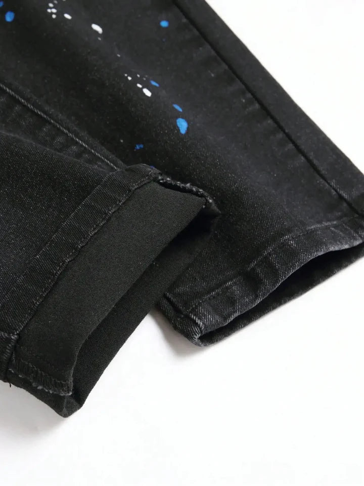 Rebel | Distressed Denim Pants
