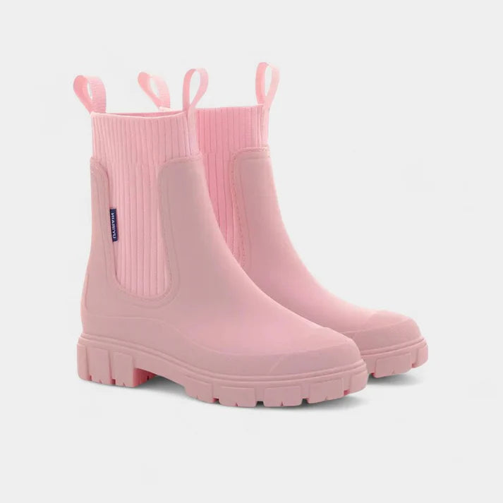 Nova | Women’s Rubber Ankle Boots with Ribbed Shaft