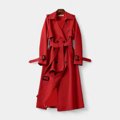 Valerie | Women’s Double-Breasted Trench Coat