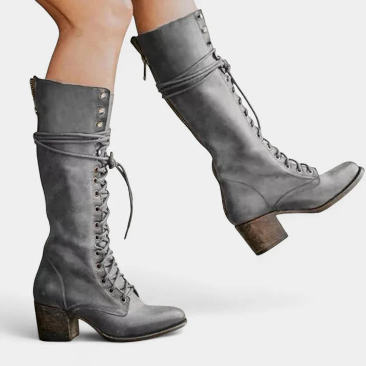 Valencia | Women’s High Lace-Up Boots
