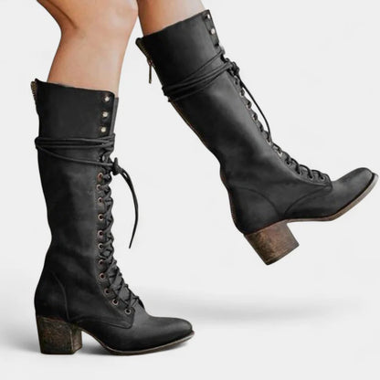 Valencia | Women’s High Lace-Up Boots
