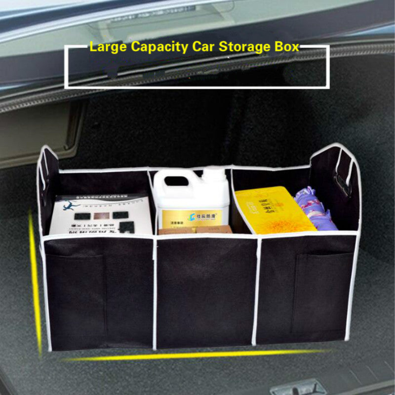Trunk Organizer Car Multi-Pocket Large Capacity Storage
