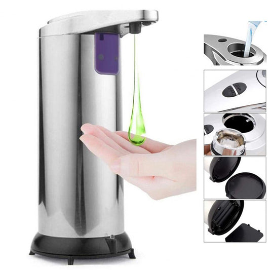  Soap Dispenser Stainless Steel Touchless for Home Use