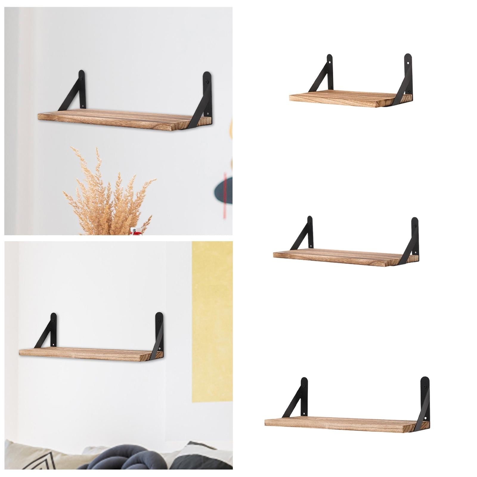 Floating Shelf Wall Mounted - Mini Planter & Organizer Rack