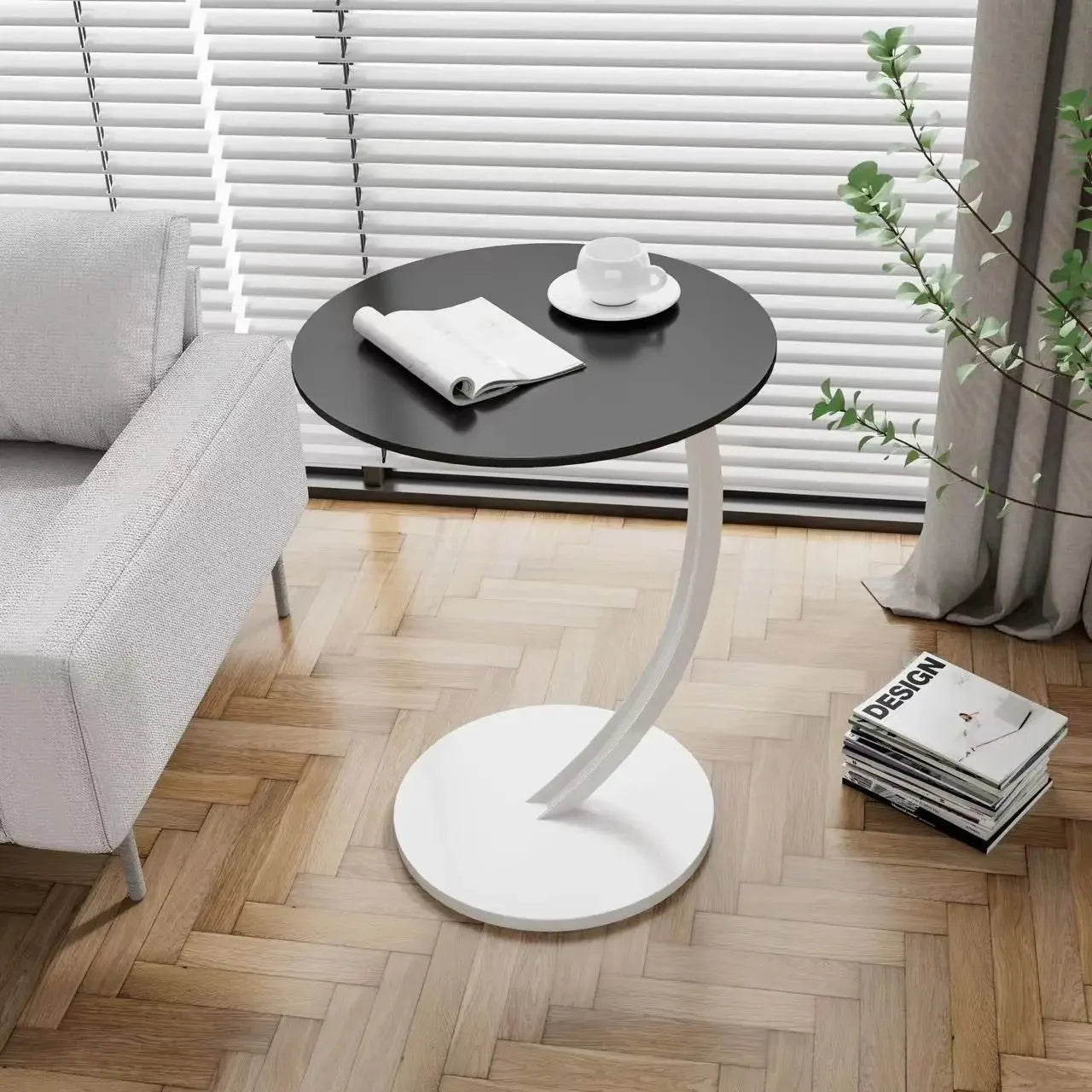 Coffee Table Multifunctional Movable for Home & Balcony