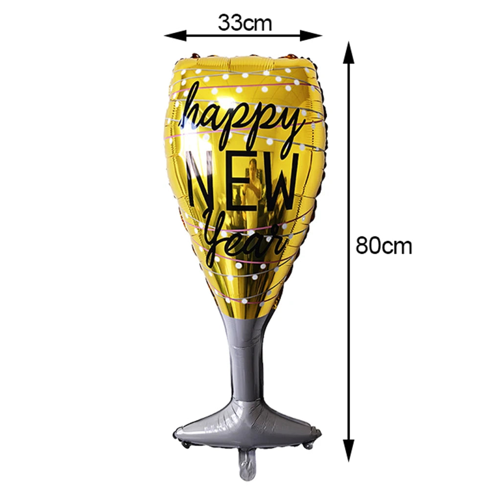 Wine glass balloon