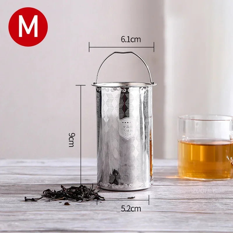 Stainless Steel Tea Strainer - Reusable Mesh Infuser Basket