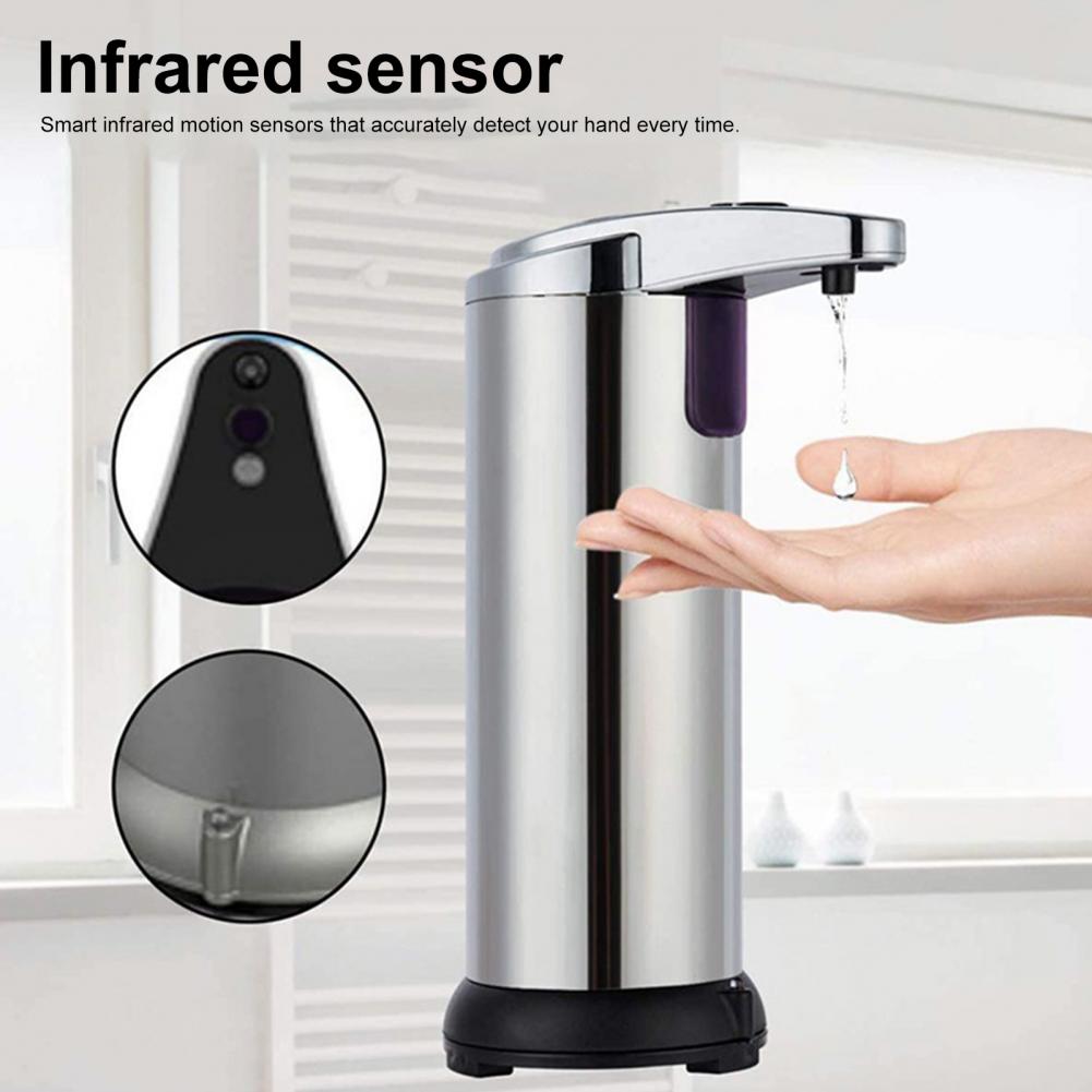  Soap Dispenser Stainless Steel Touchless for Home Use