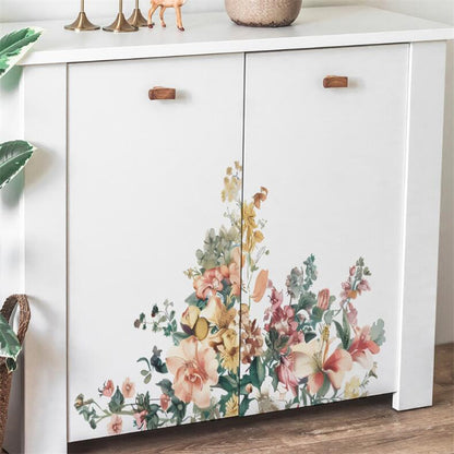 Wall Stickers Plant Flower Vinyl - Room & Bedroom Decor