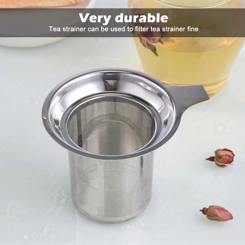 Tea Infuser Stainless Steel Basket for Mug & Teapot - Herb Filter