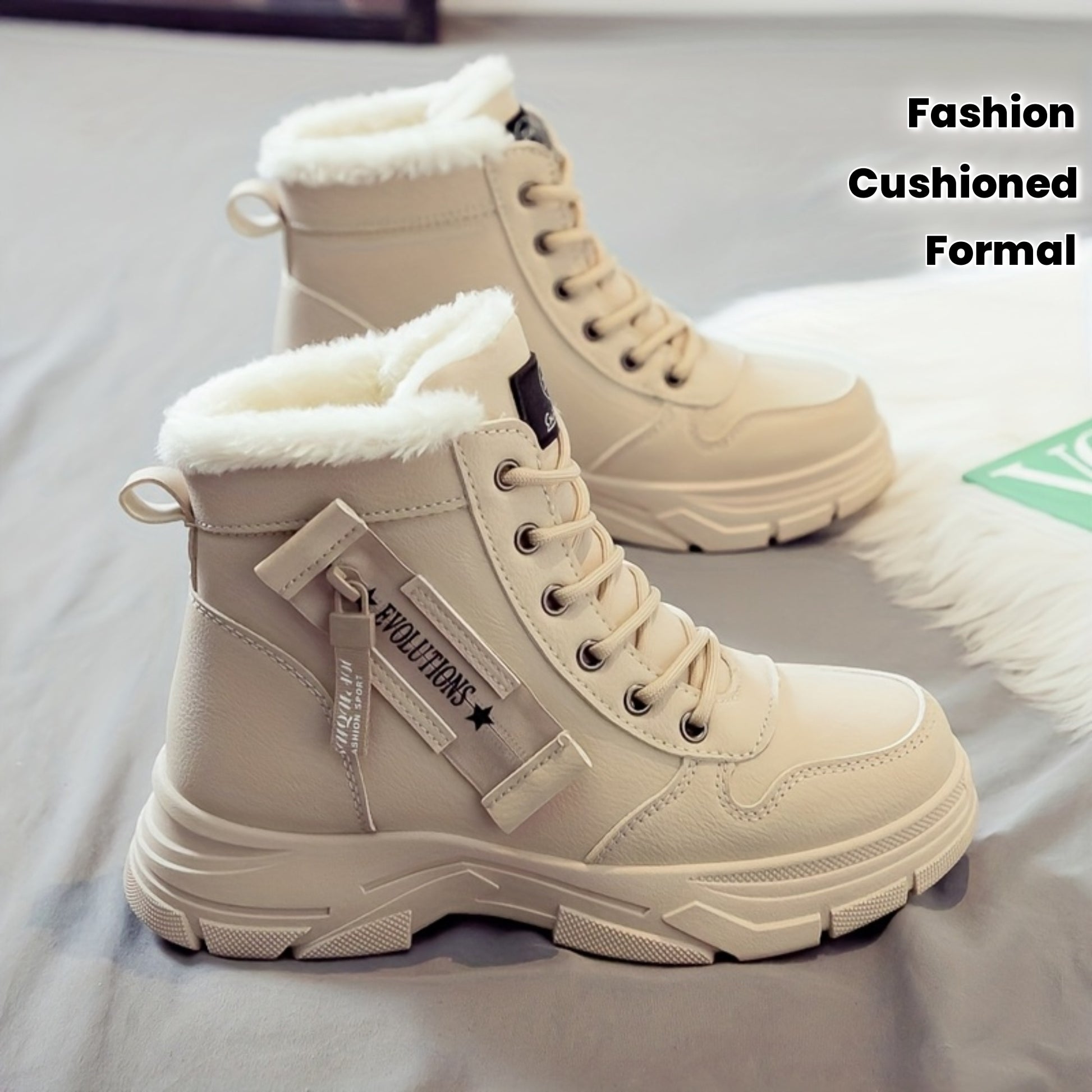 Women's Winter Ankle Boots - Insulated & Stylish