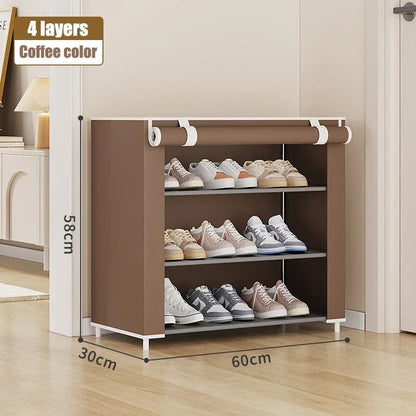 Fabric Wardrobe Organizer - Dustproof, Durable, Space-Saving