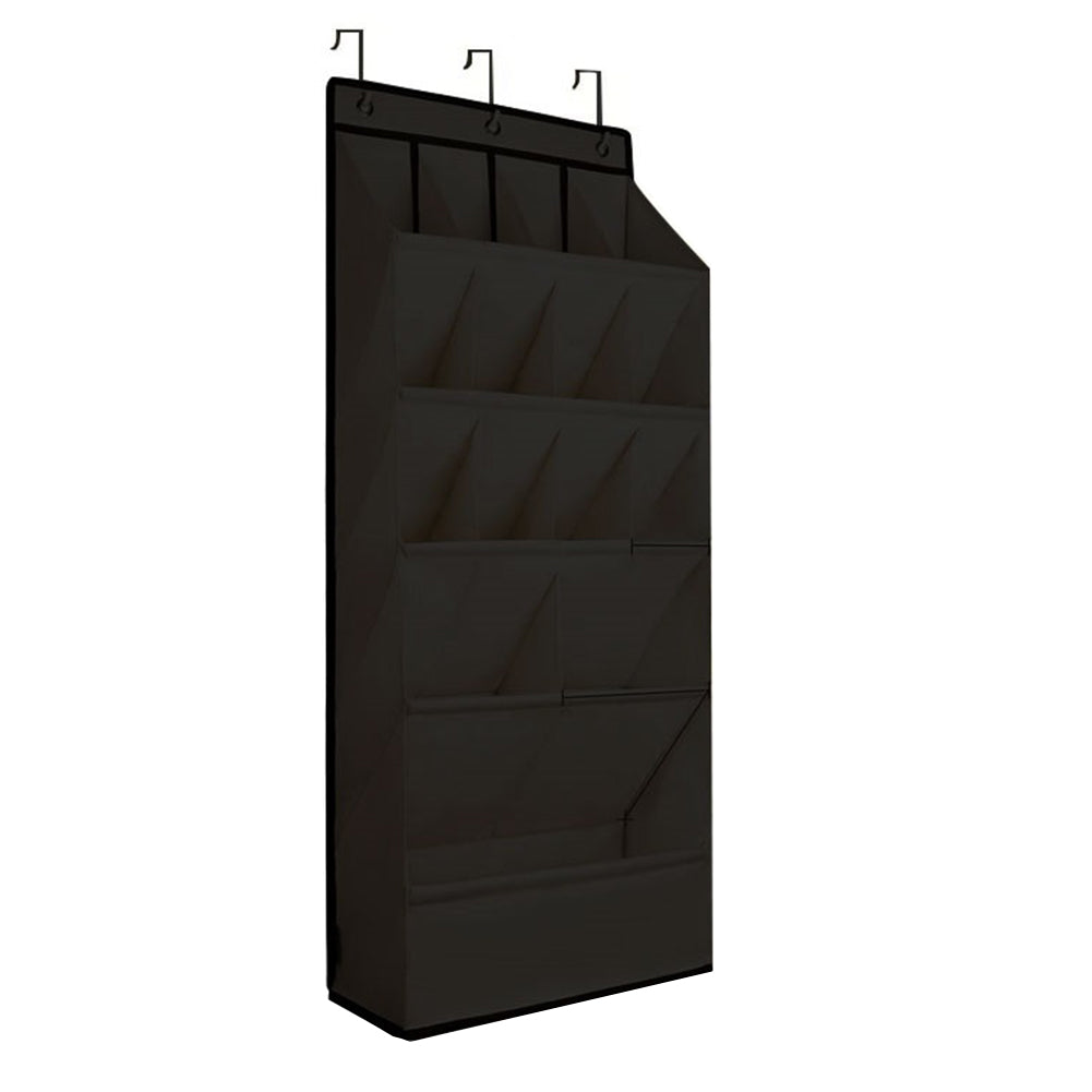 Over The Door Shoe Organizer - 12 Pair Large Pocket 