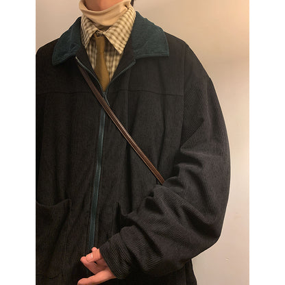 Vintage Bomber Jacket 2025 - Men's Cargo Windbreaker Coat