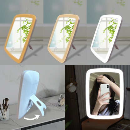 LED Mirror Travel Makeup: Portable, Foldable & Bright