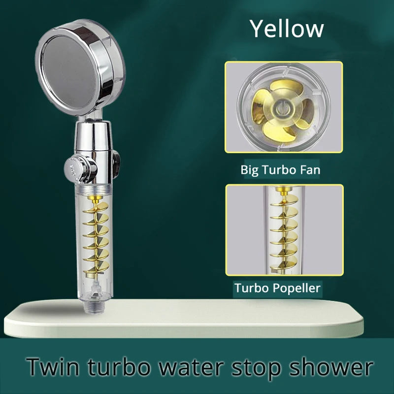 360° Rotating Water-Saving High-Pressure Shower Head