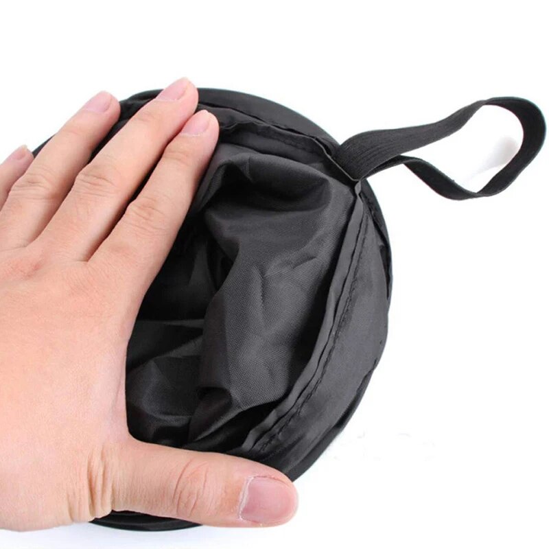 Car Trash Can Portable Foldable Hanging Storage Bag