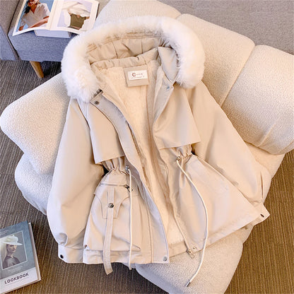 Women's Hooded Winter Coats - Korean Style Padded Jackets