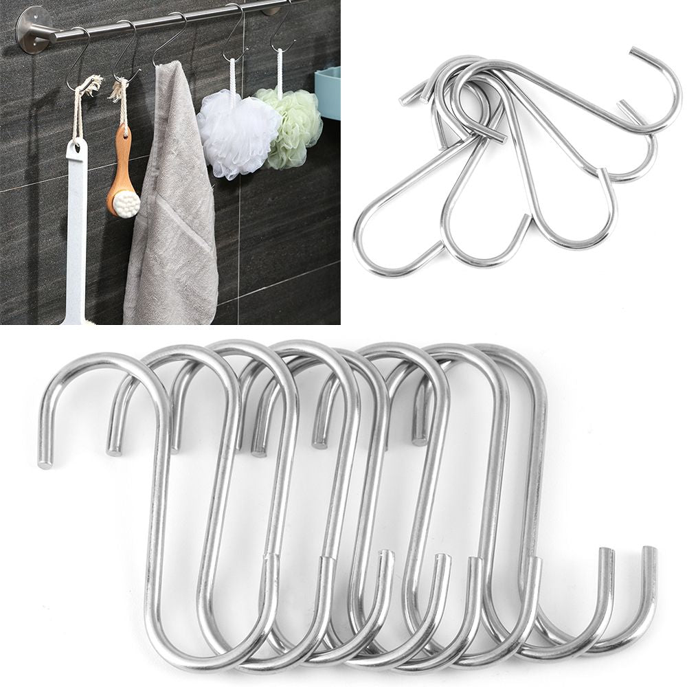 Hooks Stainless Steel S - 5pcs Kitchen Storage Hangers
