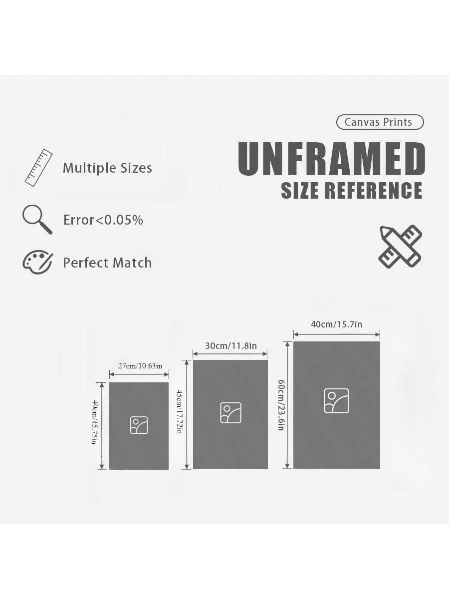 Wall Art Vintage Floral Crown Girl Canvas Art Print