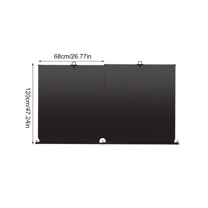 Retractable Car Sunshade - Titanium Silver UV Protection