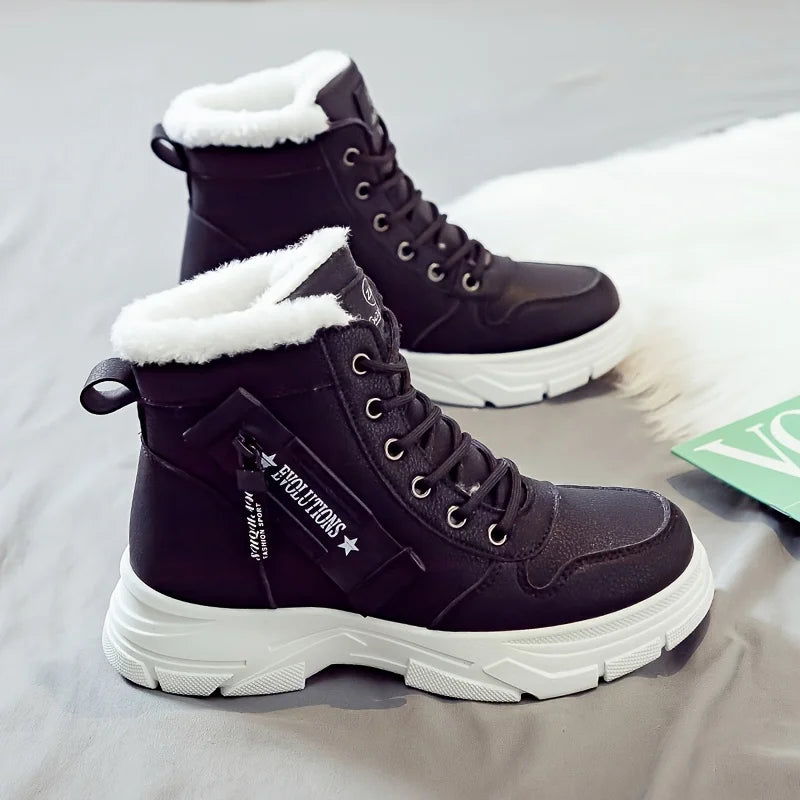 Women's Winter Ankle Boots - Insulated & Stylish