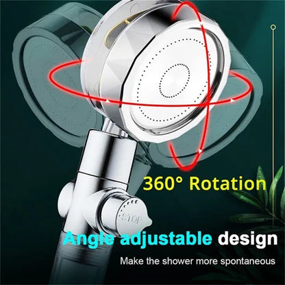 360° Rotating Water-Saving High-Pressure Shower Head