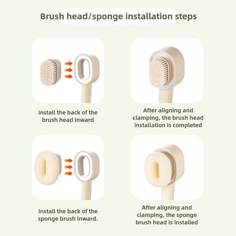 Filtered Shower Head: Pressurized Water-Saving Handheld Nozzle